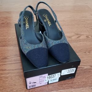 Chanel Tweed Shoes